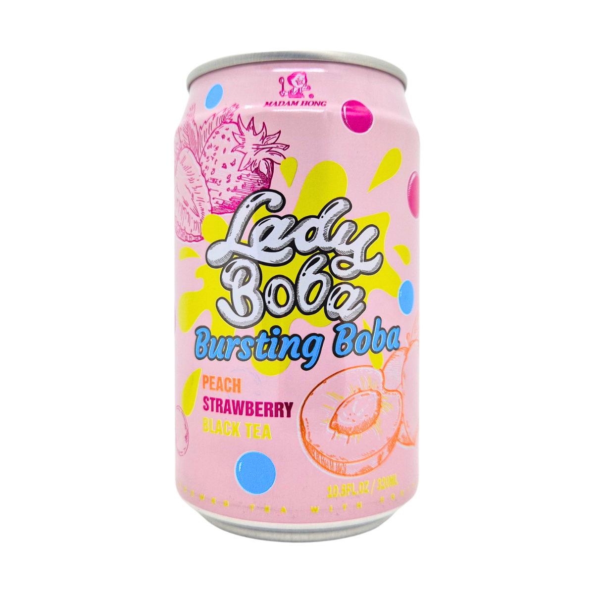 Lady boba peach stawberry