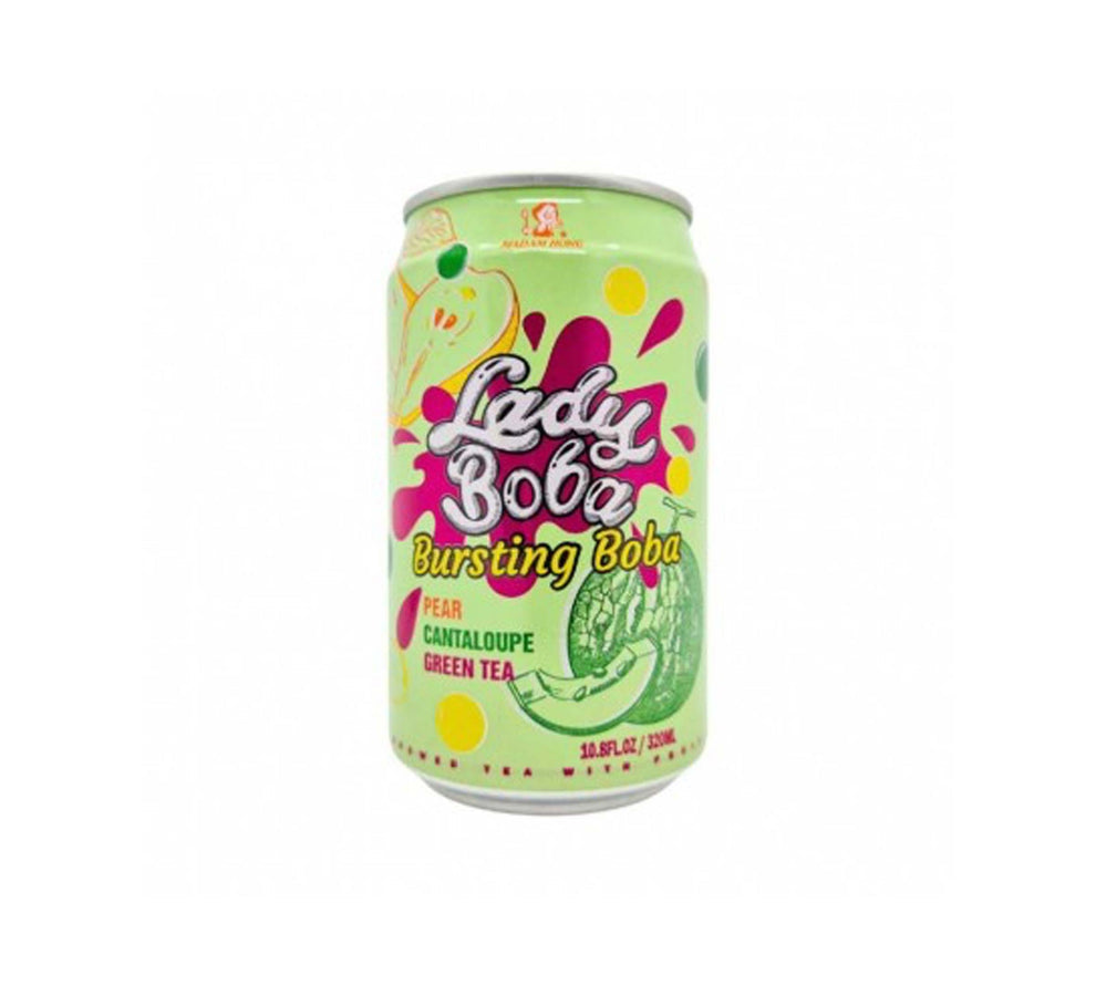 Lady boba pear cantaloupe Green tea